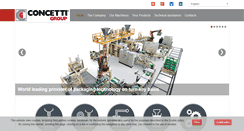 Desktop Screenshot of concetti.com